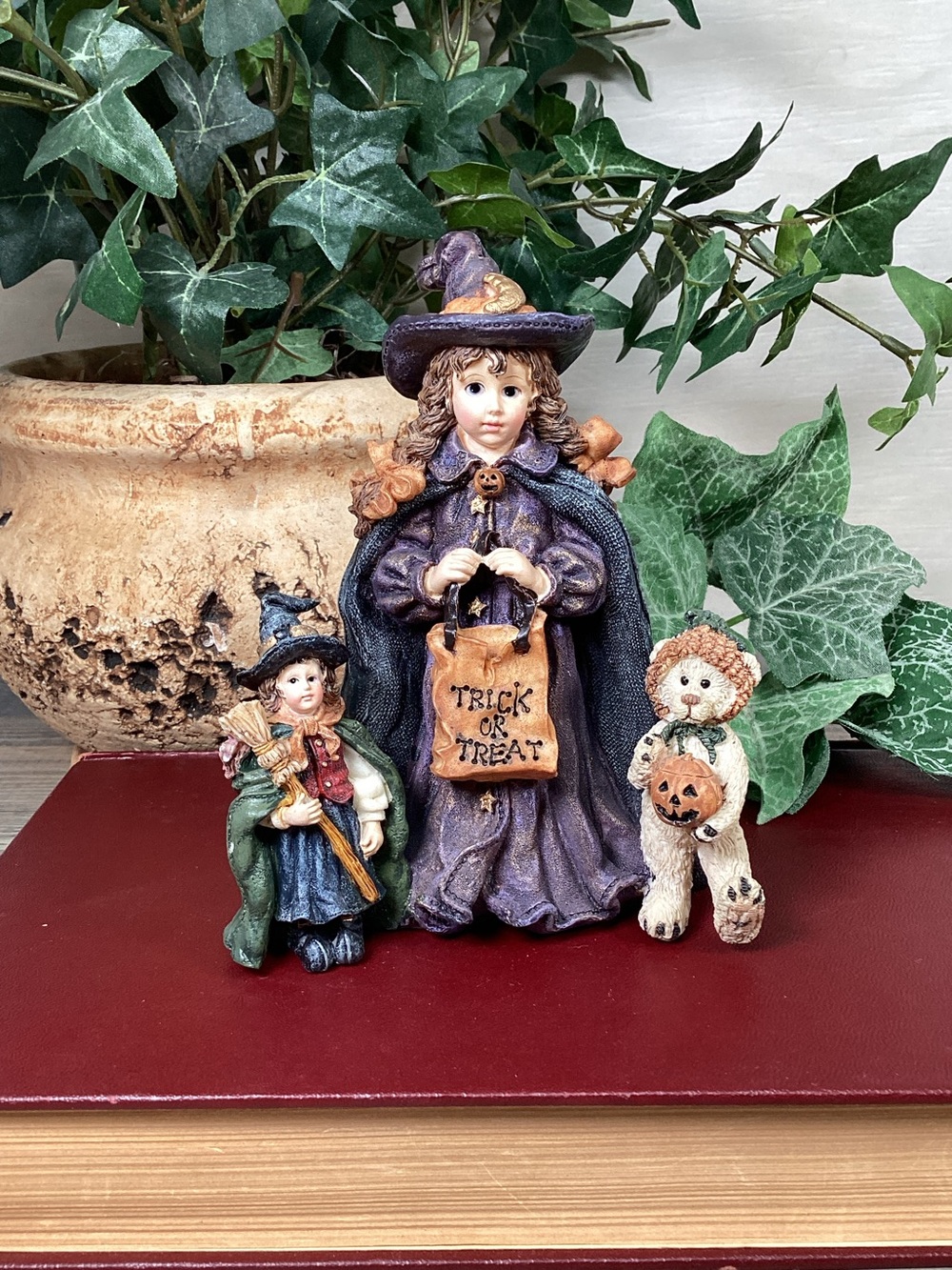 1997 Boyds Bears Yesterdays Child Style #3517 Patsy/JB Trick or Treat Halloween
